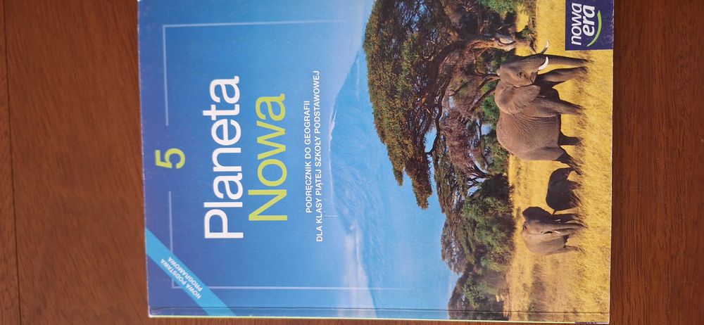 Planeta Nowa podręcznik do geografii kl.5 Nowa Era