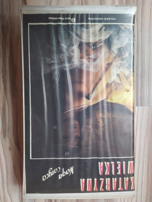 Katarzyna Wielka naga caryca kaseta VHS polski lektor