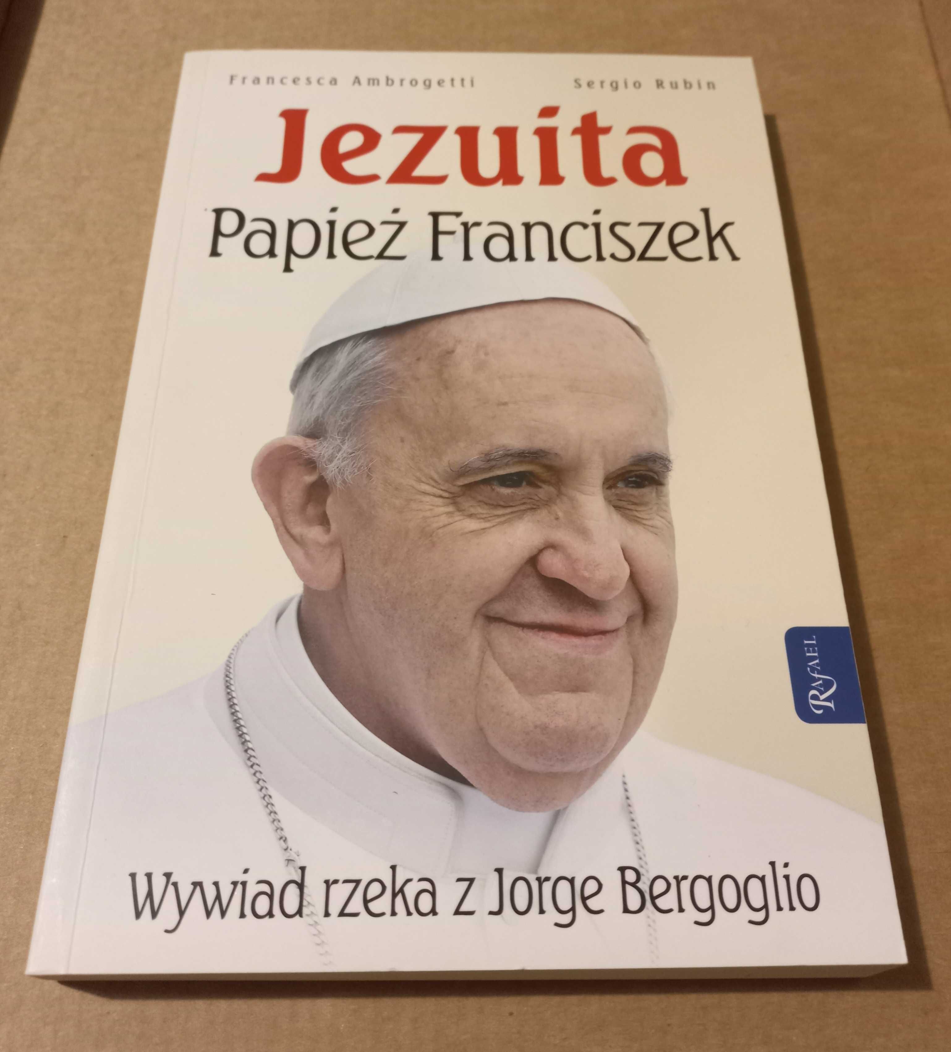 Książki religijne. Książka Jezuita, papież Franciszek