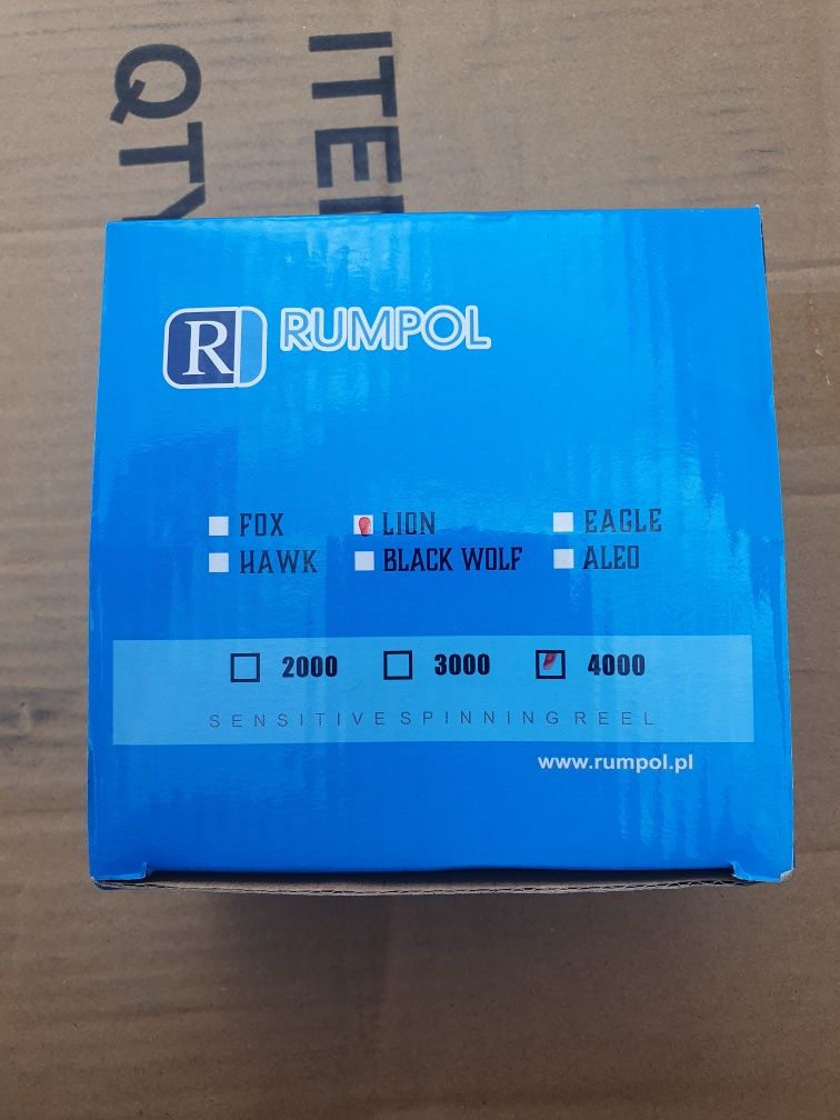 Котушка безінерційна Rumpol Lion 9+1BB 4000