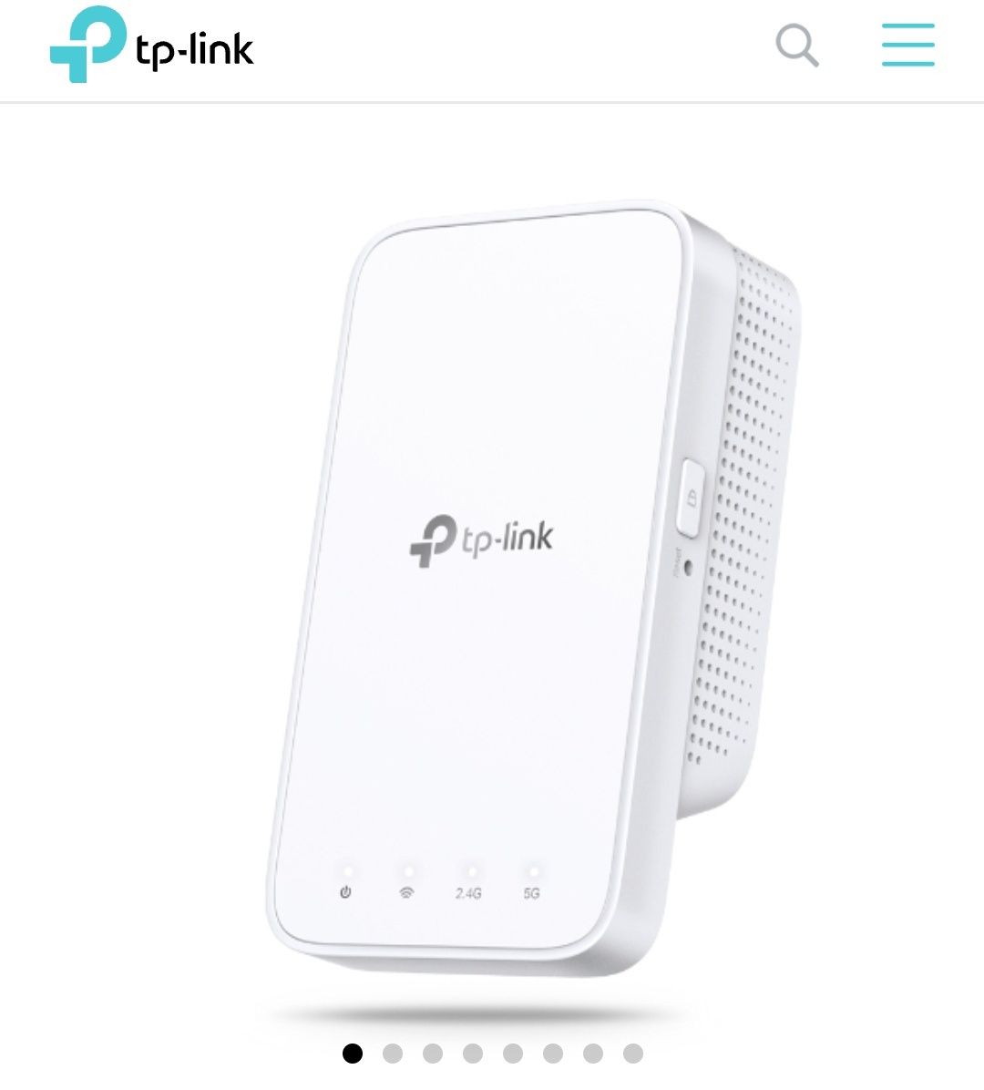 Extensor/Repetidor sinal WiFi - TP link AC1200