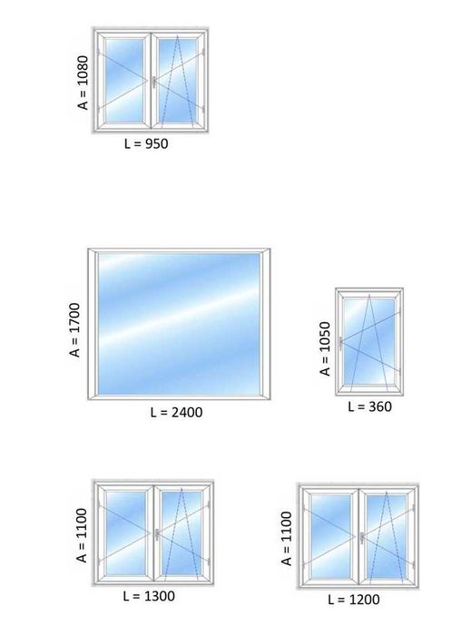 Janelas de Correr - Alumínio