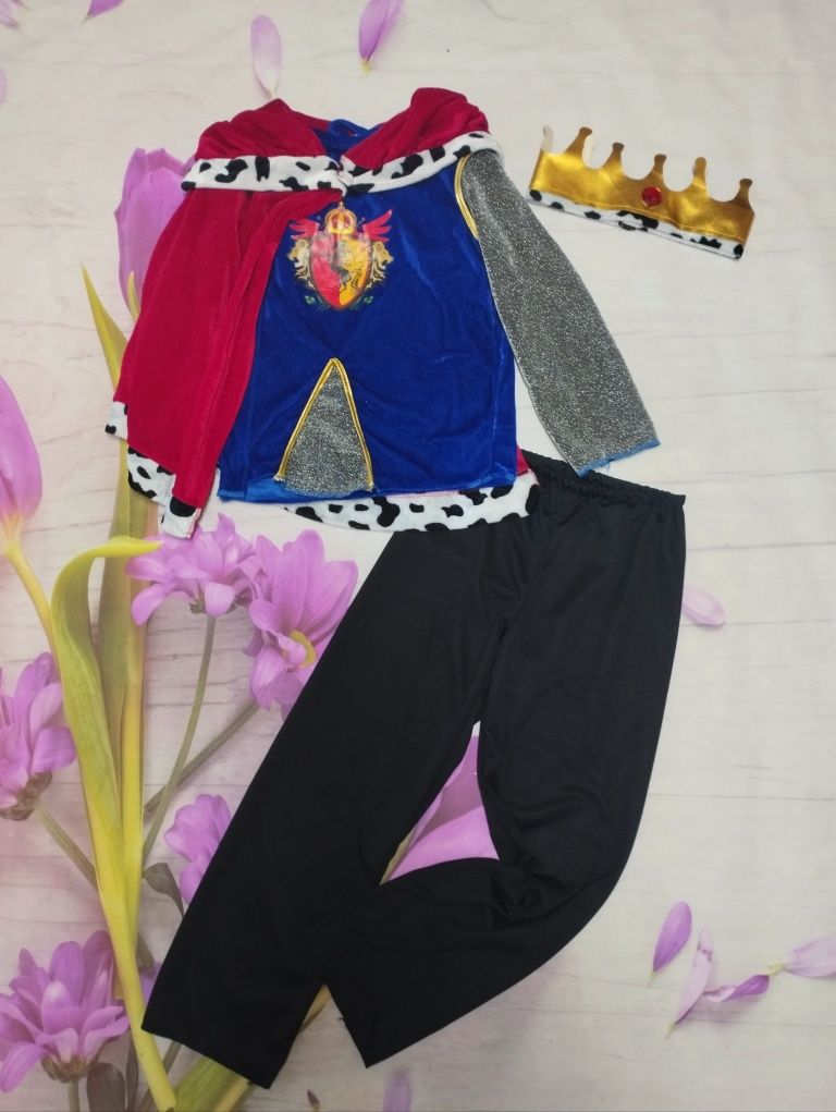 Карнавальный костюм короля король принц рыцарь
На 5-6 лет
Отличное сос