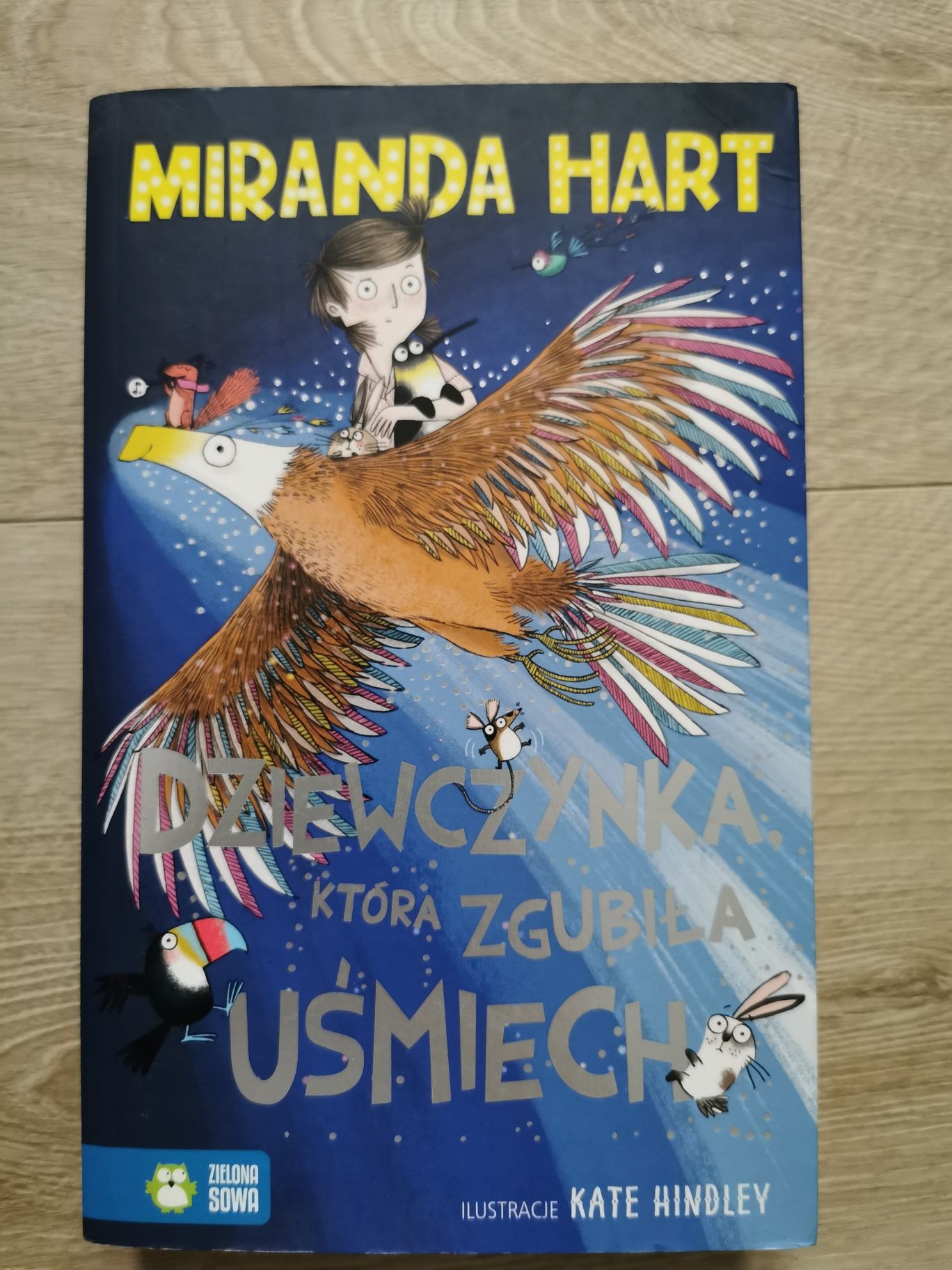 Książka Dziwczynka która zgubiła uśmiech  Miranda Hart