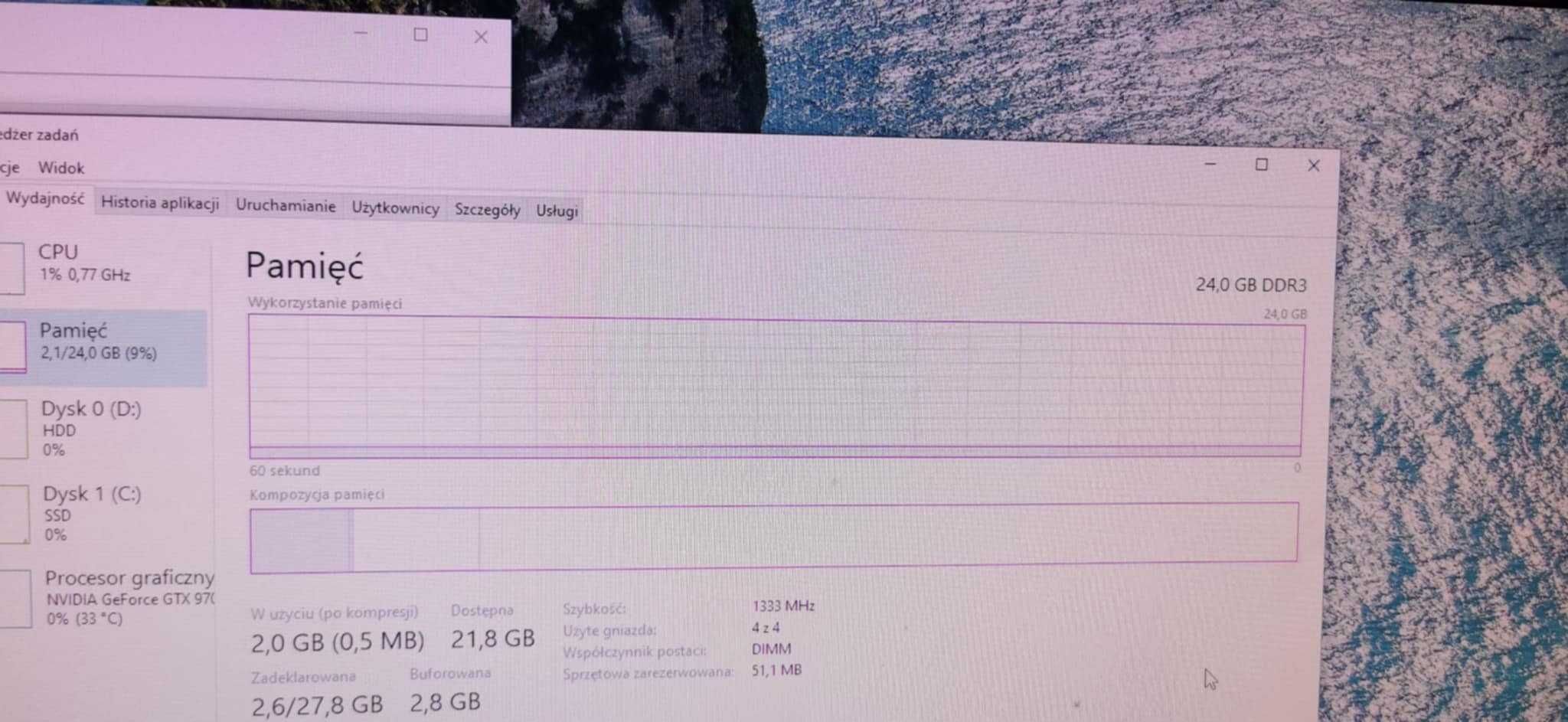 Komputer NVIDIA GeForce GTX 970 / Intel(R) Core(TM) i5-4690K