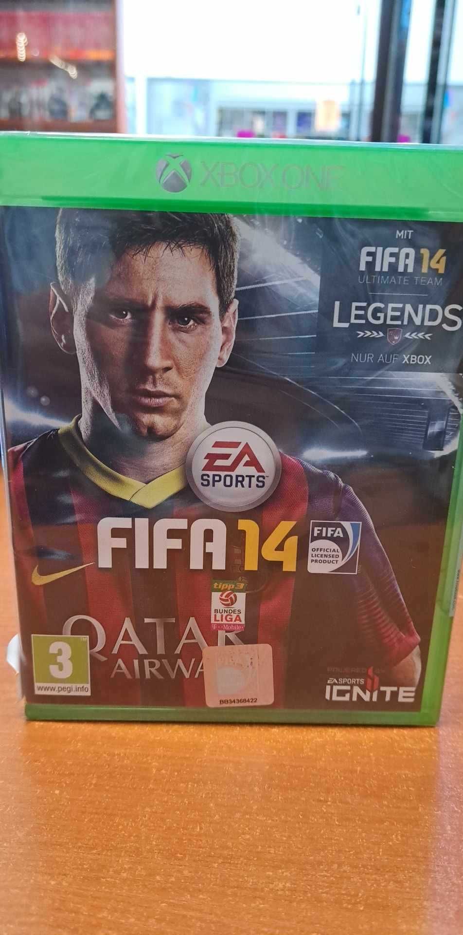 FIFA 14 XBOX ONE Series X Nowa Folia UNIKAT 1 Fifa na tą generacje