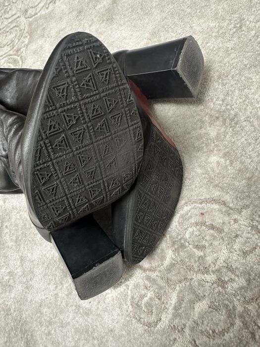 Ботфорти з натуральної шкіри 38 р. Nivelle чоботи зимові