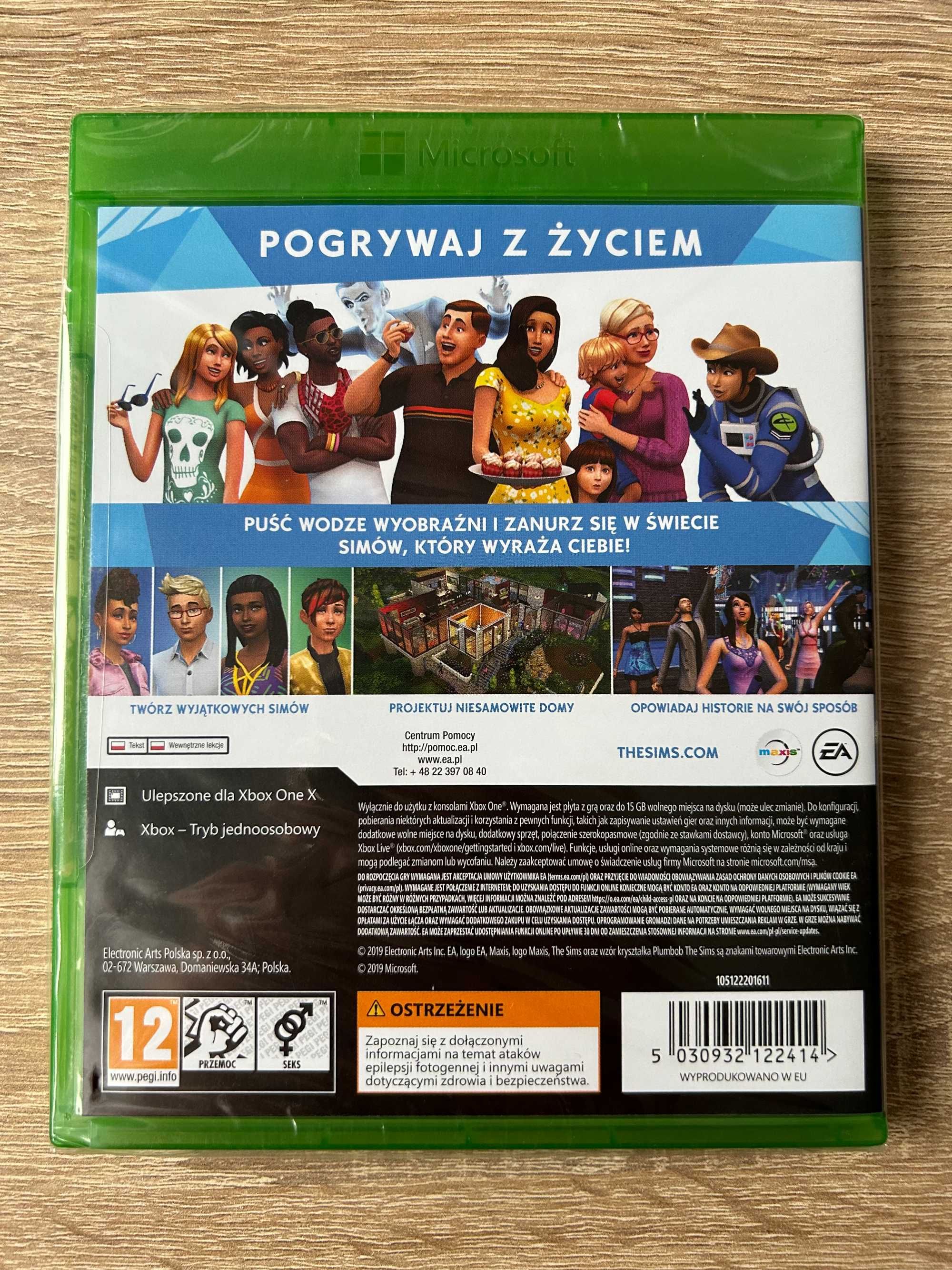 The Sims 4 - Xbox One - Electronic Arts Inc. - PL - NOWA, FOLIA