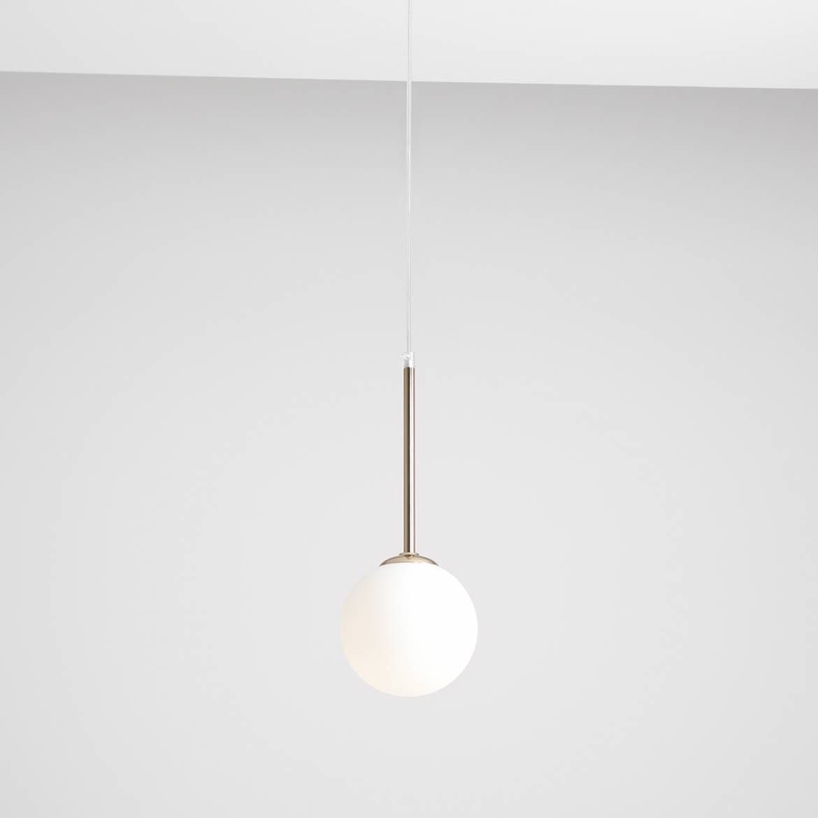 Lampa BOSSO złota, kula 14 cm