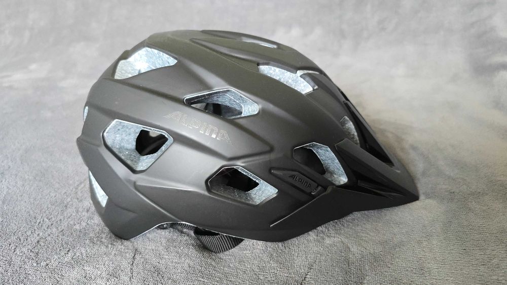 Kask MTB Enduro Alpina Anzana rozmiar 57-61cm czarny mat