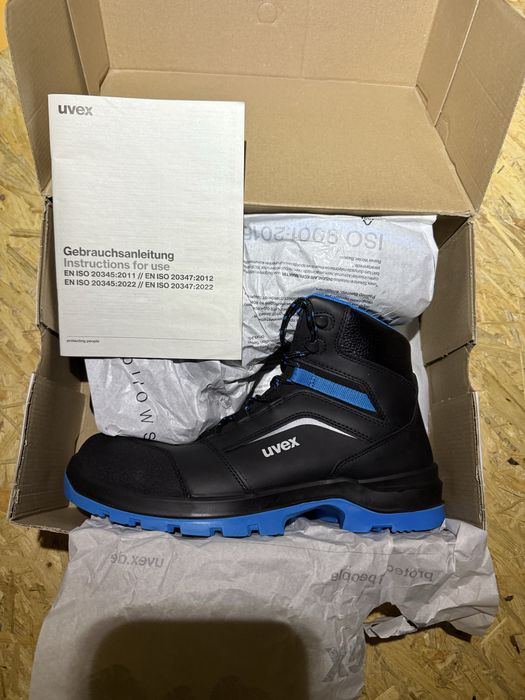 Buty robocze Uvex wysokie S3 rozmiar 44