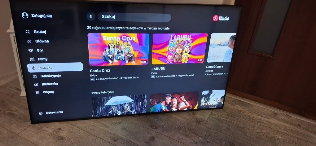 Telewizor Samsung 50tu8002k cali smart  tv 4k tuner  dvbt 2