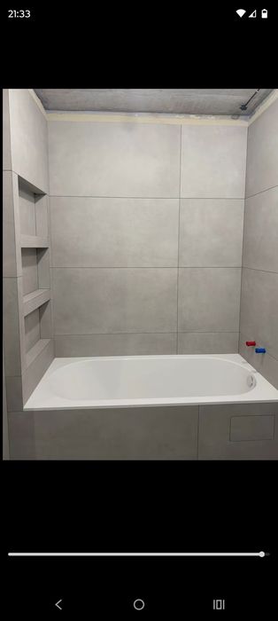 Укладання плитки .