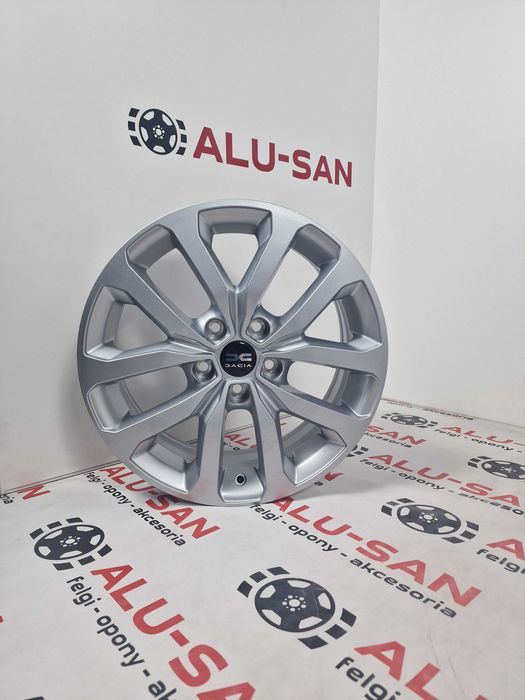 NOWE alufelgi DACIA 17" 5x114,3 Duster Srebrne
