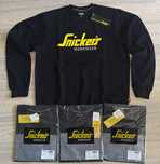 Snickers   XL AllBlack zestaw majstra 3-pack t-shirt+ bluza ro