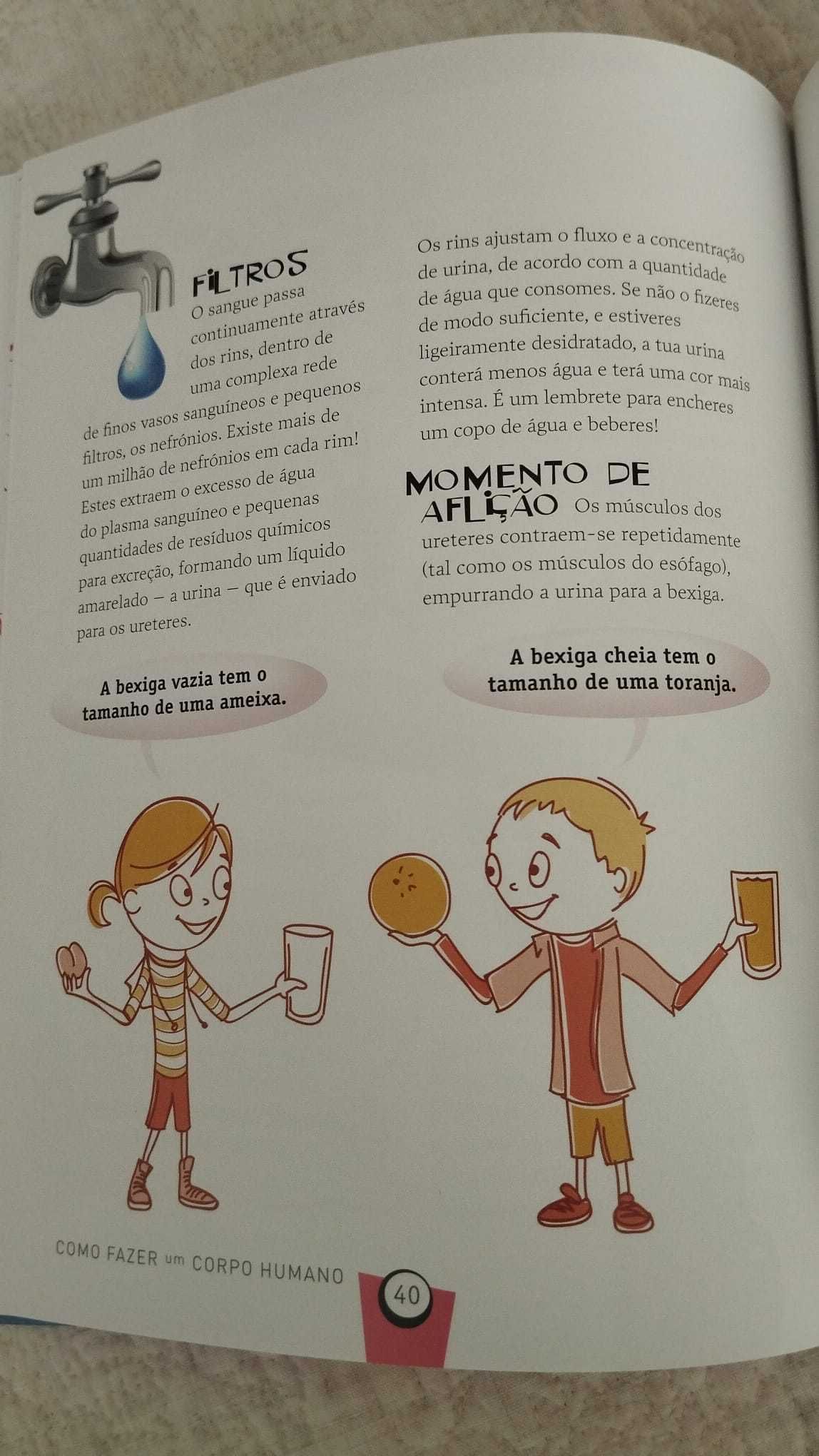 Livro "Como fazer um Corpo Humano"