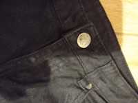 jeansy czarne 146