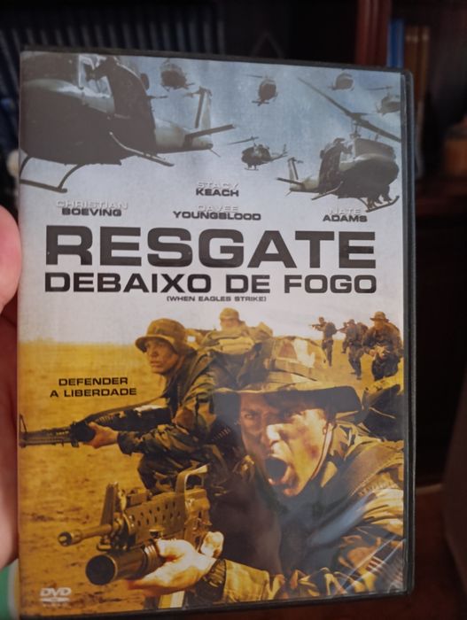 DVD Resgate Debaixo de Fogo (When Eagles Strike)