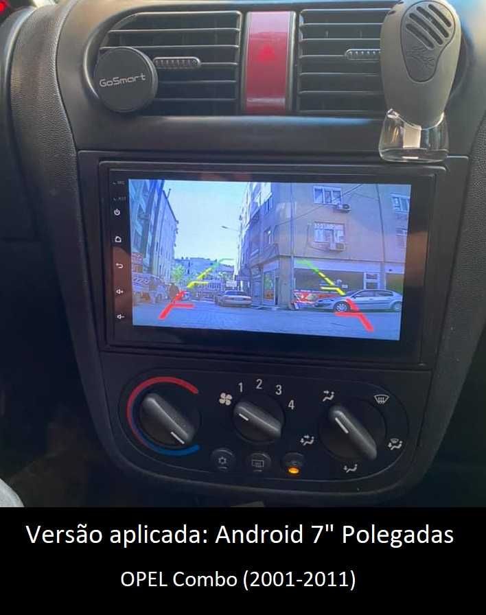 Rádio 2DIN • OPEL Combo C / D (2001 a 2018) • Android GPS [4+32GB]