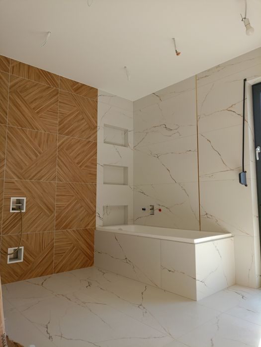 Ukladanie plytek, usługi wykonczeniowe, remontowe, szpachlowanie itp.