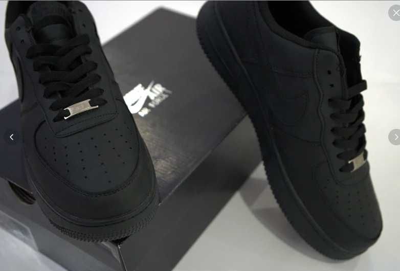 ButyDamskie Nike_Air_Force_1_Low_'07_Black_Uniseks R.38