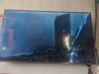 uszkodzony telewizor xiaomi 55 cali