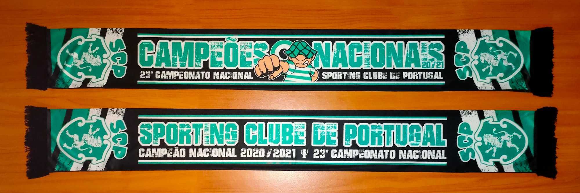 Cachecol Sporting Campeão Nacional 20/21 (Vendo/Troco)