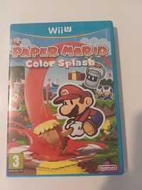 Paper Mario Color Splash Nintendo WiiU komplet