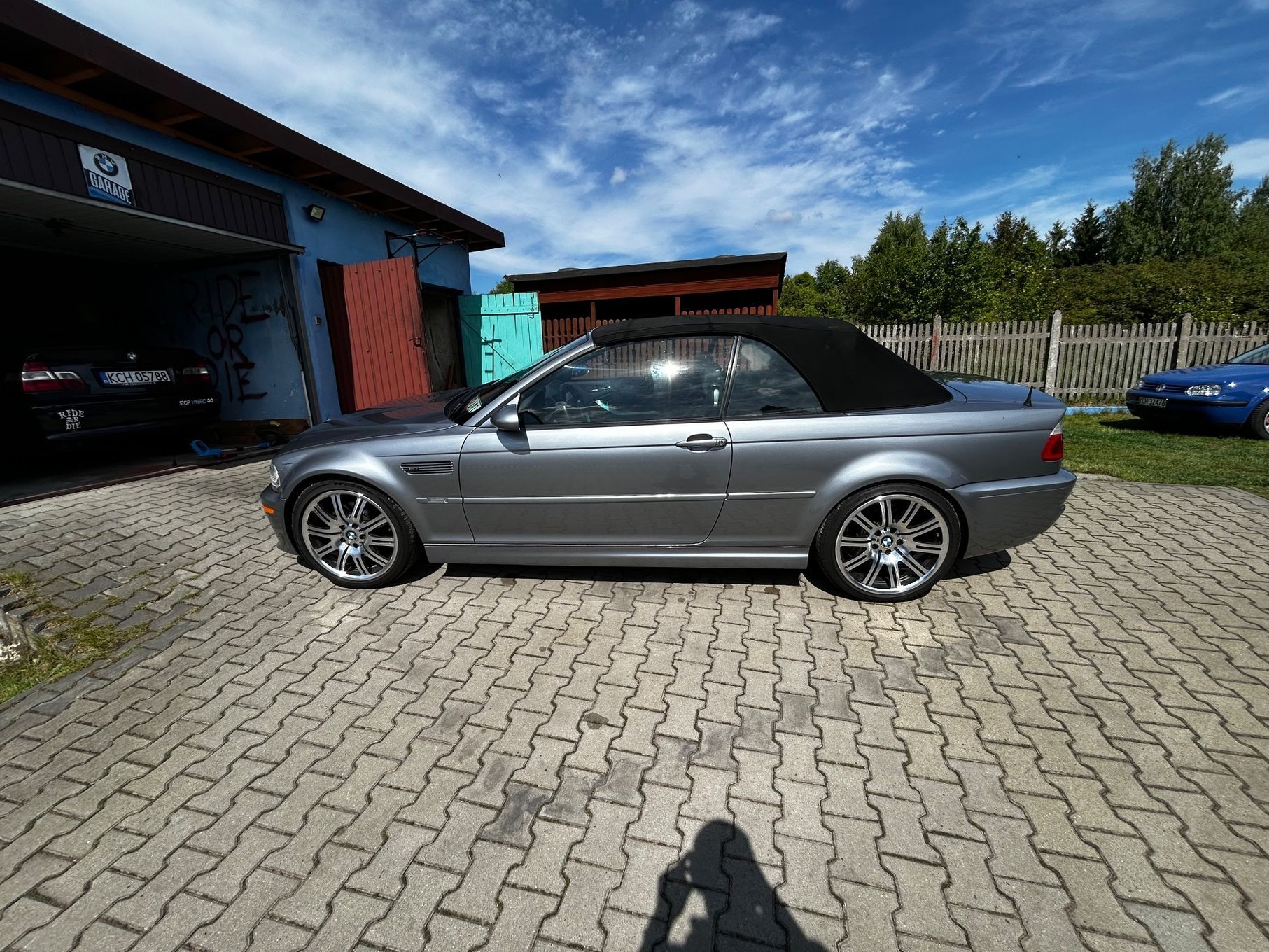 BMW M3 BMW M3 E46 Cabrio 3.2 343 KM | Manual | Silvergrau | 2004 | Zadbane |
