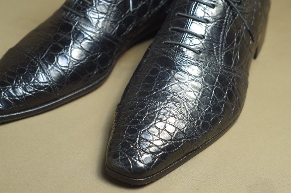 Artioli Крокодил Туфли Оксфорды 44,5р ( 29см )