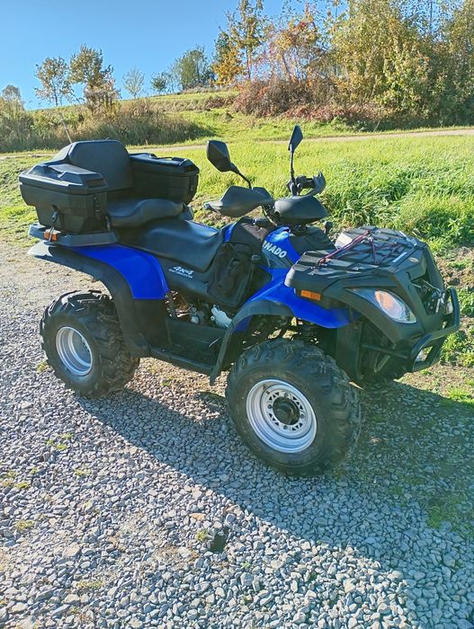 Quad linhai 300 4x4 zarejestrowany kat.b orgynał full opcja wciągarka