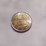 Moeda 2 euros França 2014 -  DIA D comemorativa do 70º aniversário