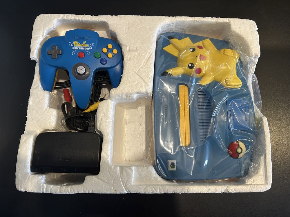 Nintendo 64 Pokémon NTSC-J + Mario Kart
