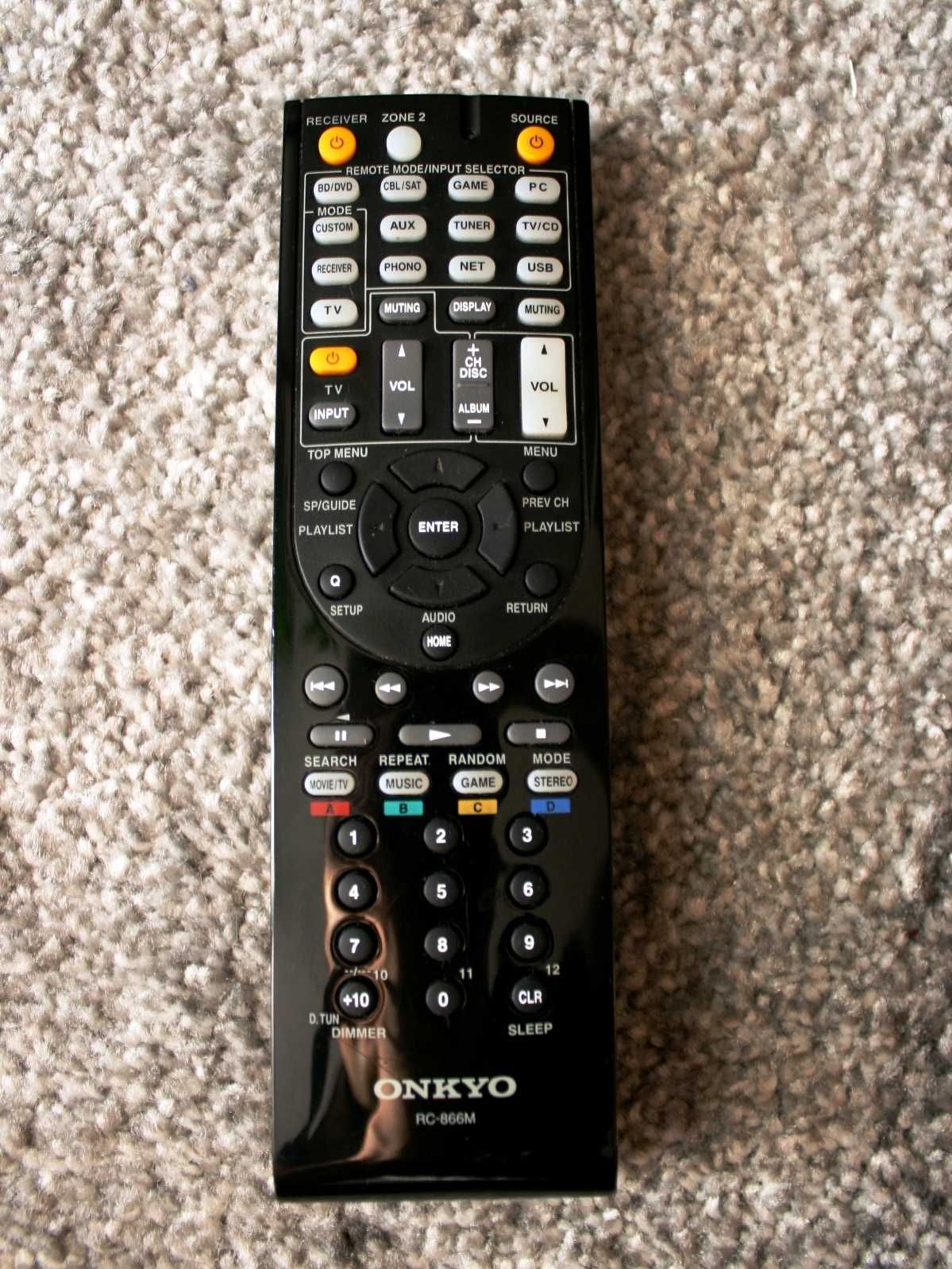 Oryginalny pilot Onkyo RC-865 TX NR 525 amplituner