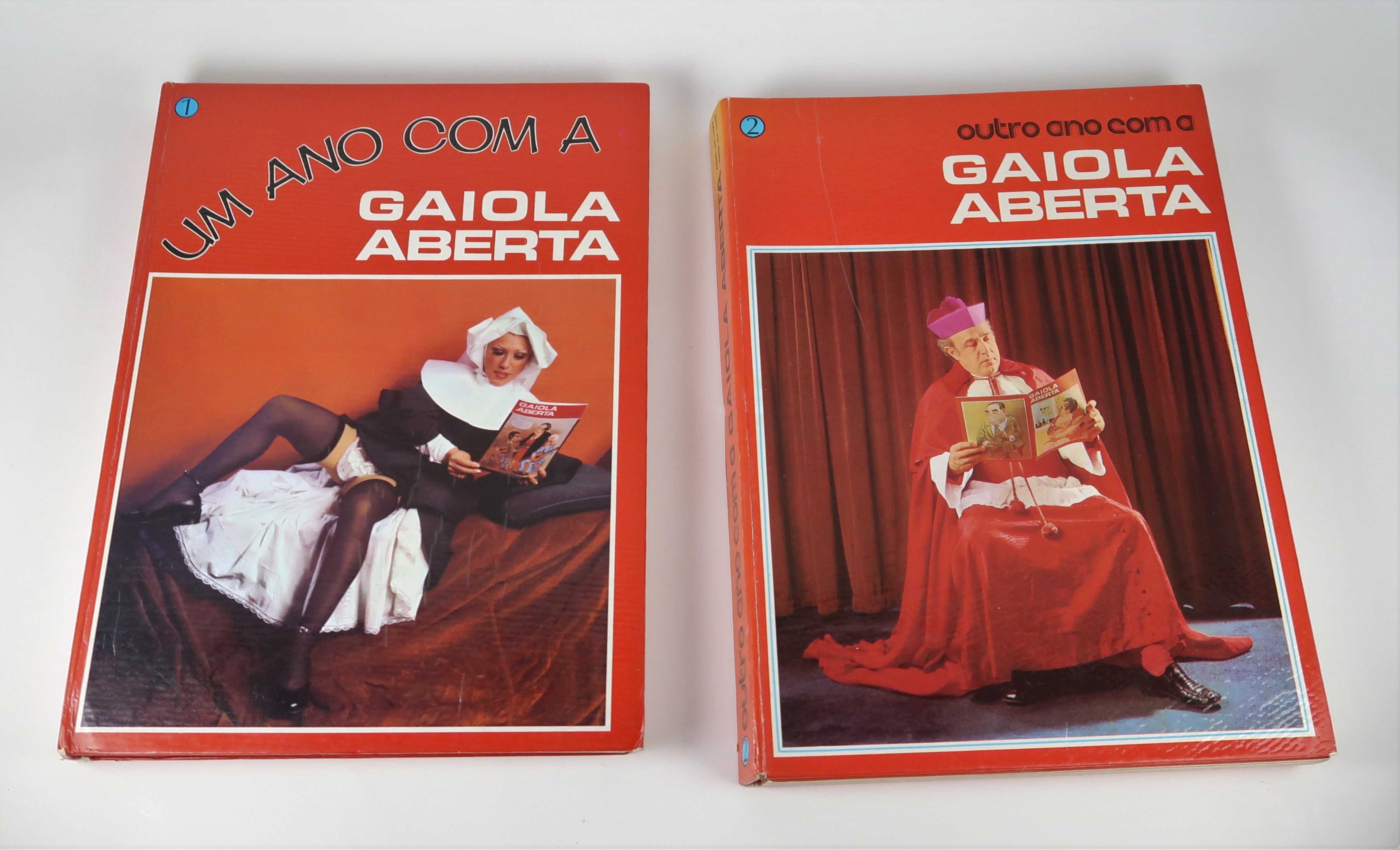 Gaiola Aberta - José Vilhena Volumes I e II (30 revistas)