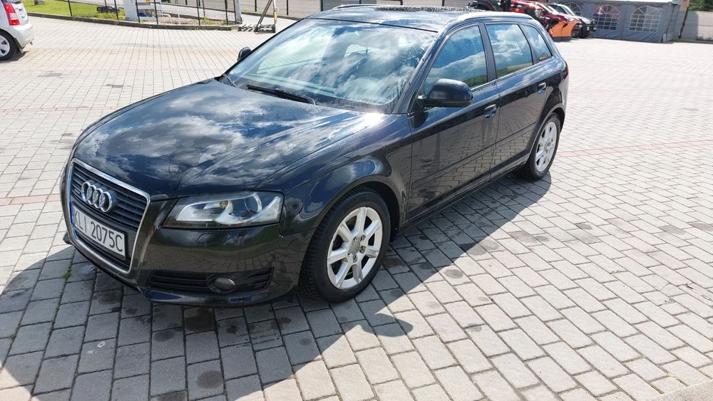 Audi A3 Sportback Audi A3 8P Sportback quattro, panorama, 2.0 TDI, 170 km, 5 l/100km