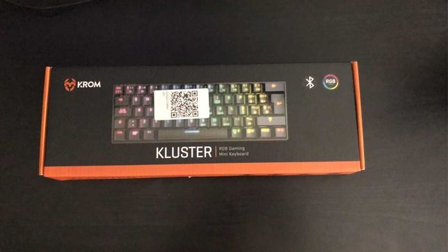 Teclado Krom Kluster RGB Gaming Bluetooth