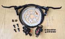 Нові гальма Shimano MT200, Deore BR M6100 6120 ротори, диски
