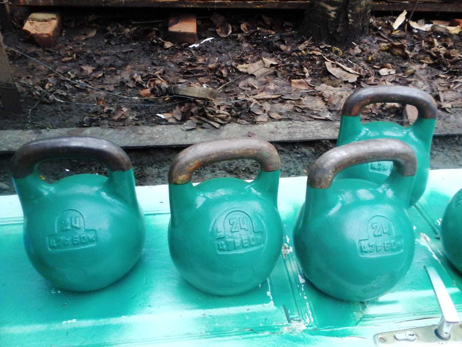 Советские чугунные гантели 0.5кг до 12кг и гири 8кг до 44кг