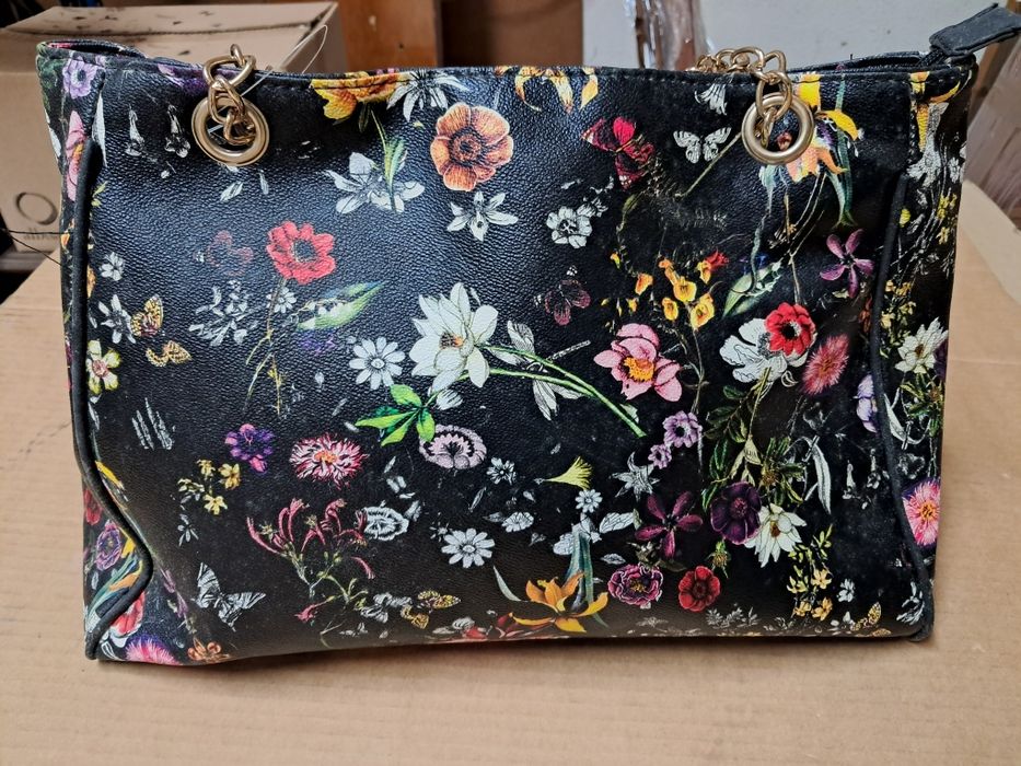 Mala de mão padrão flores