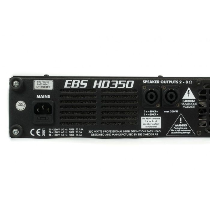 EBS HD 350 wzmacniacz basowy 350W