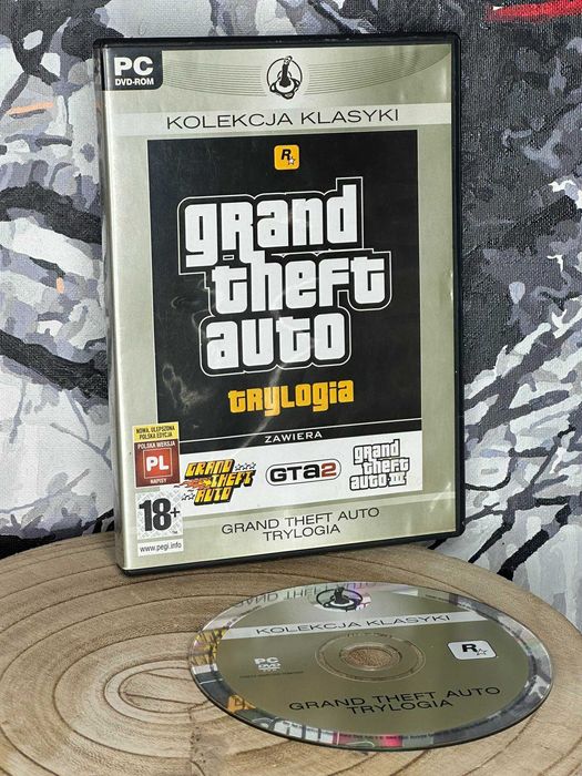 GTA 1 + 2 + 3 II Trylogia Grand Theft Auto - stan dobry+ - PC