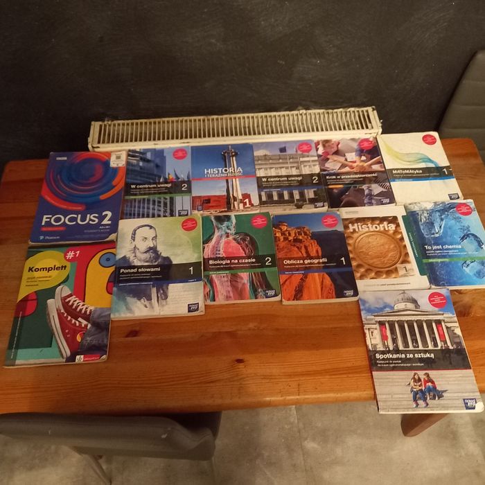 Książki do liceum pierwsza klasa