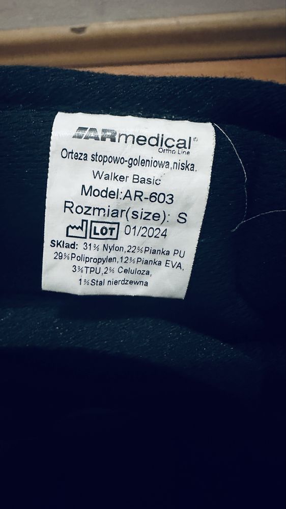 Orteza, kule, hydromasażer