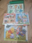 Zestaw puzzli Trefl+ drewniane Safari Djeco