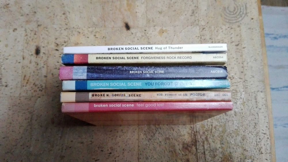 Broken Social Scene - colecção completa de álbuns de estúdio