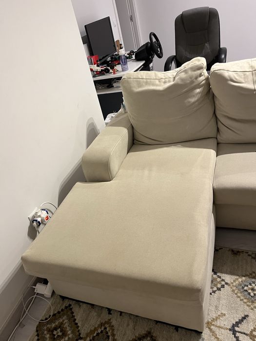 Sofa com chaise longue