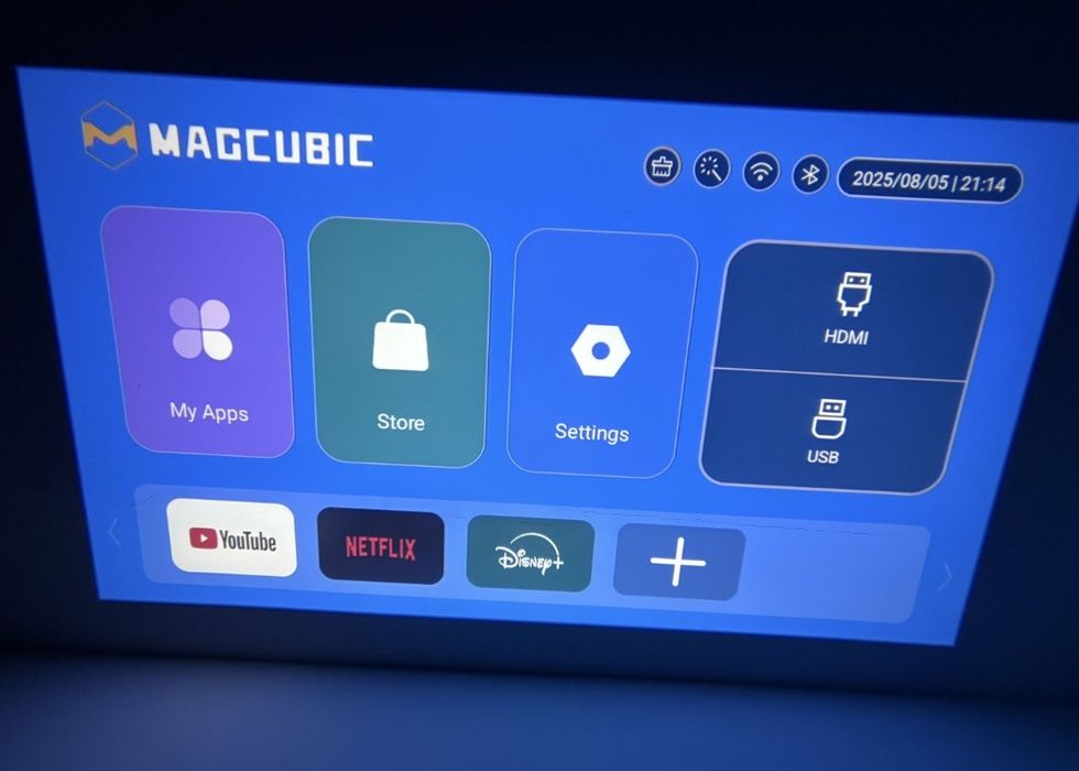 Проектор портативний Magcubic HY300 PRO Android 14 WiFi