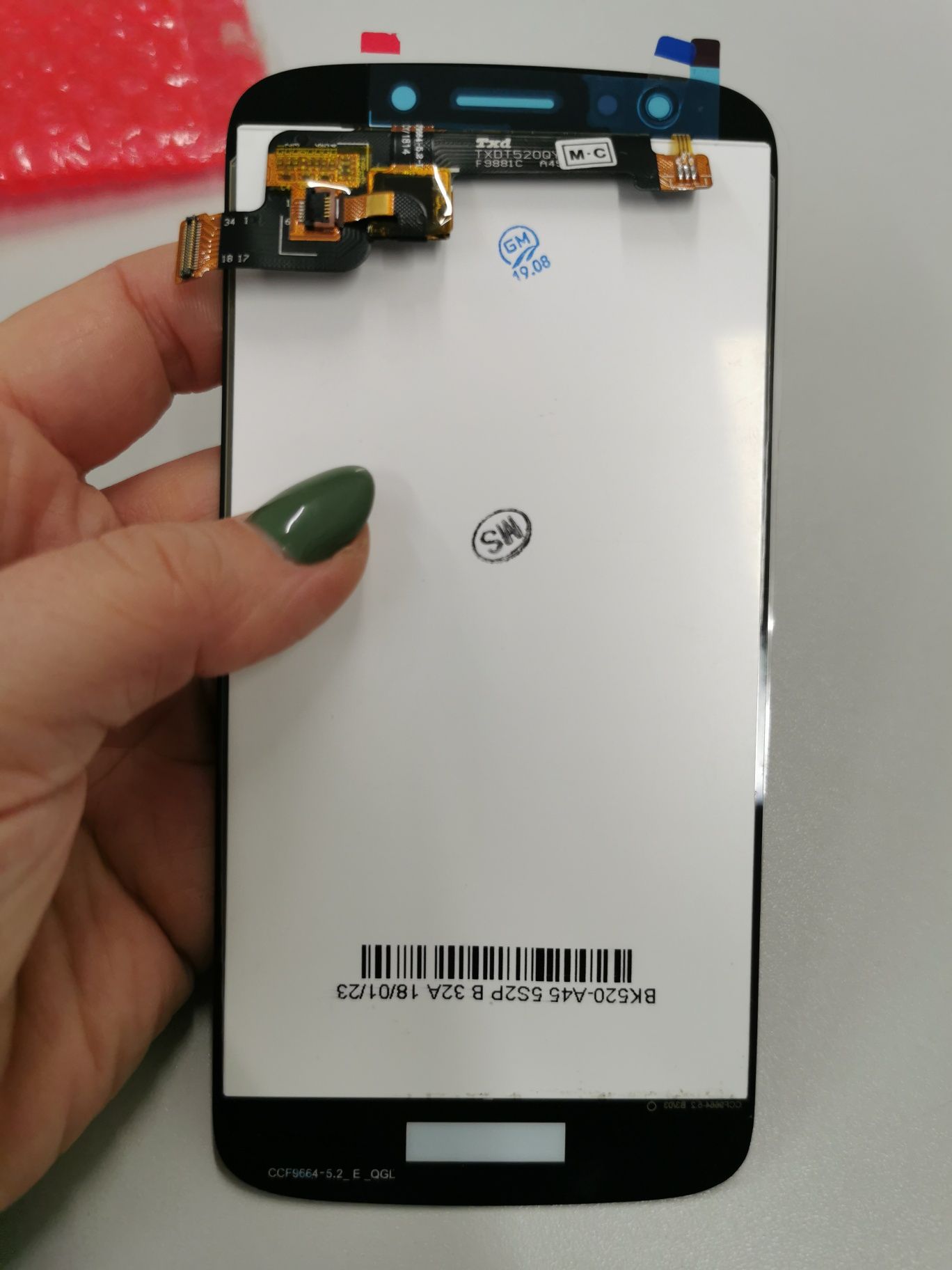 Nowy wyświetlacz lcd do Motorola E5 Play XT1920
