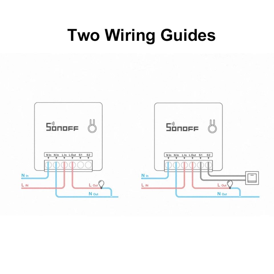 Sonoff Mini R2 wi-fi вай-фай выключатель. Умный дом.